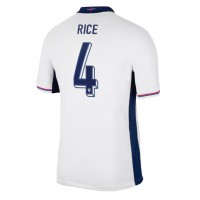 Camiseta Inglaterra Declan Rice #4 Primera Equipación Eurocopa 2024 manga corta